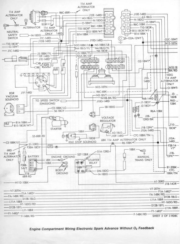 Need wiring diagram 84 Dodge D100 - Slant Six Forum